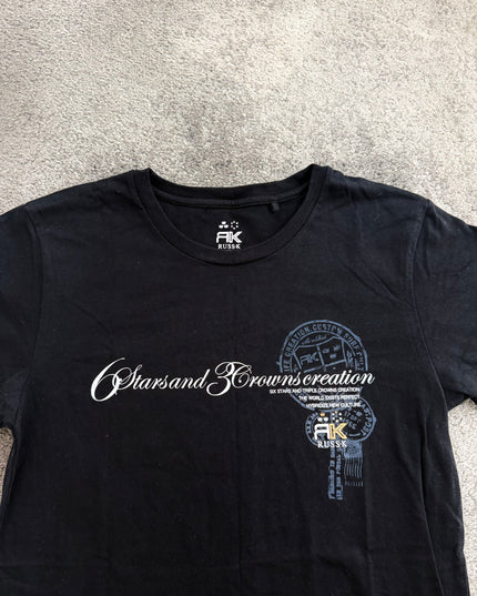 RUSS K "SCRIPT LOGO" TEE (M)