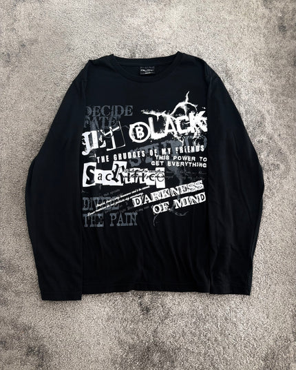 OBLO "BLACK NOISE MANIFESTO" LONGSLEEVE (S)