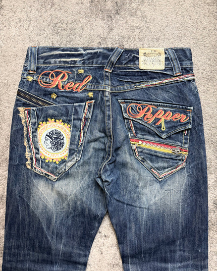 RED PEPPER "MIDNIGHT FADE" DENIM
