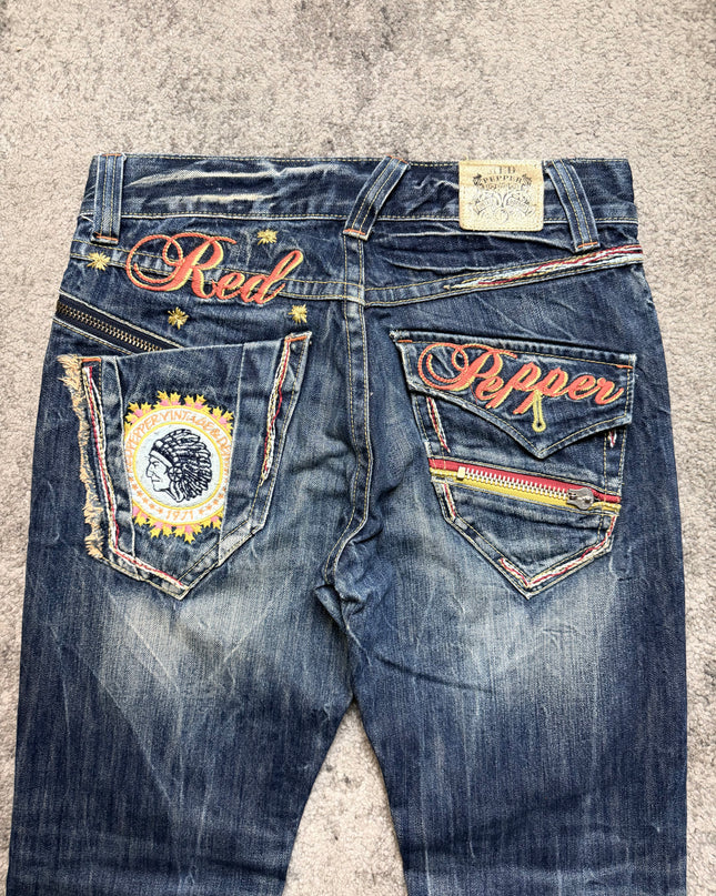 RED PEPPER "MIDNIGHT FADE" DENIM
