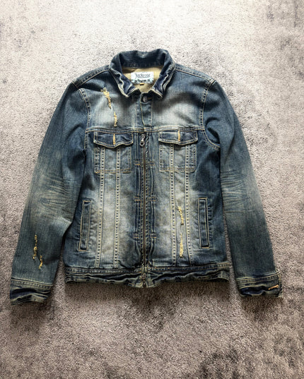 JACKROSE "DISTRESSED REBEL" DENIM JACKET