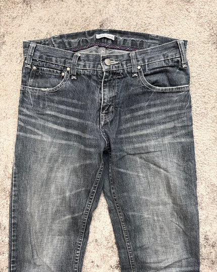 LONDON DENIM "SHADOW FLARE" DENIM