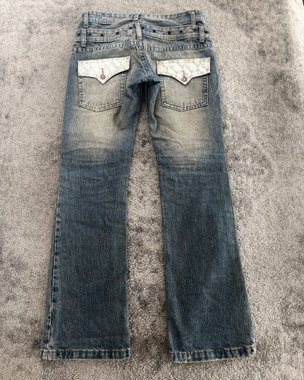 K.U.I "GROMMET SCAR" DENIM (M)