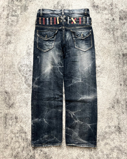 BLOW BY BLUE "COLOR TABS REBELLION" DENIM