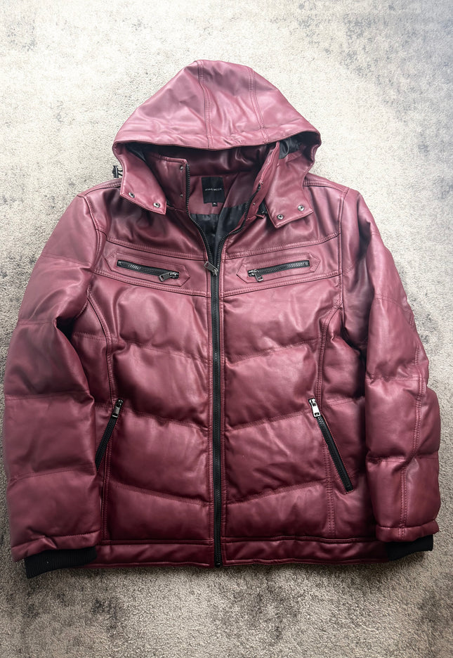 AVAIL MODE "MIDNIGHT RITUAL" PUFFER JACKET (L-XL)