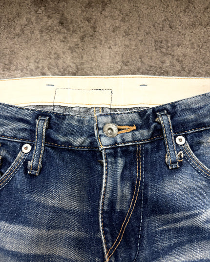 MR OLIVE "REPAIRED SIGNAL" DENIM