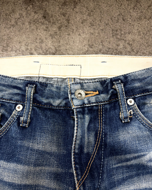MR OLIVE "REPAIRED SIGNAL" DENIM