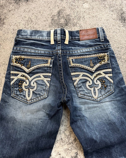 PASTA DENIM "ORNAMENTAL ECHOES" DENIM