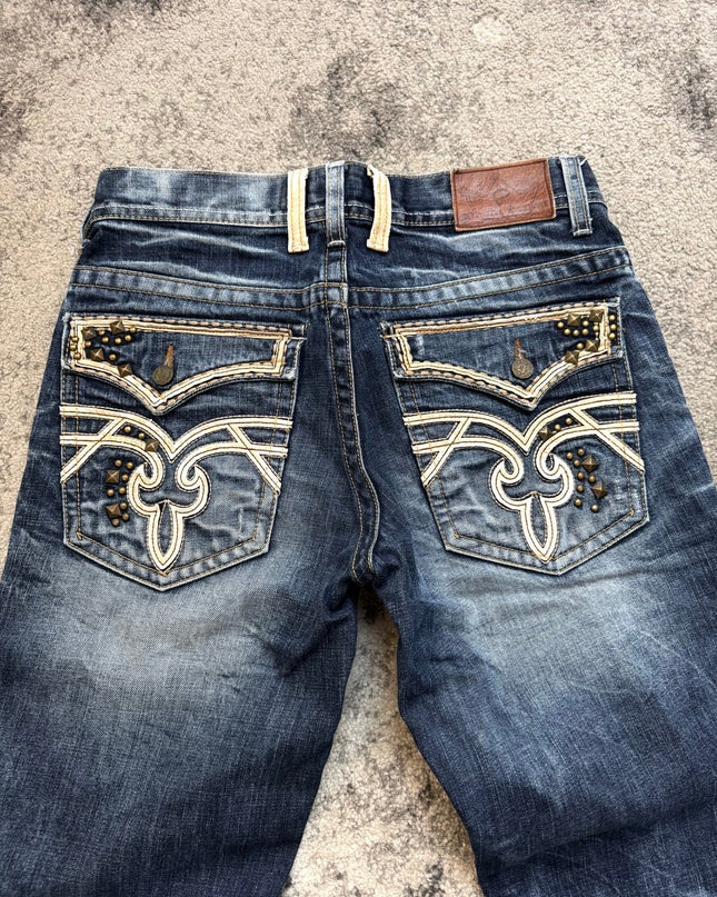 PASTA DENIM "ORNAMENTAL ECHOES" DENIM