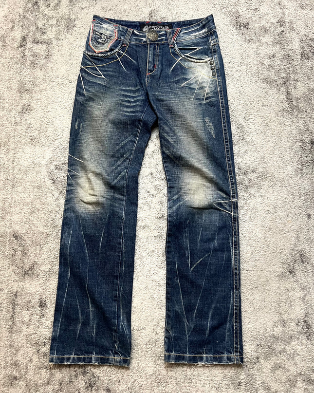 RED PEPPER "SHADOW BURN" DENIM