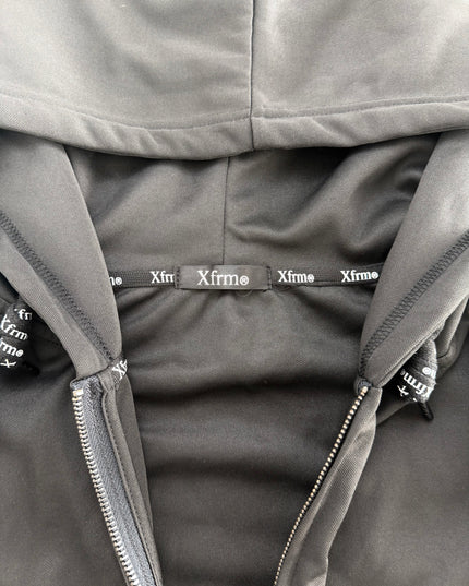 XFRM "LEOPARD LINE" ZIP HOODIE (M)
