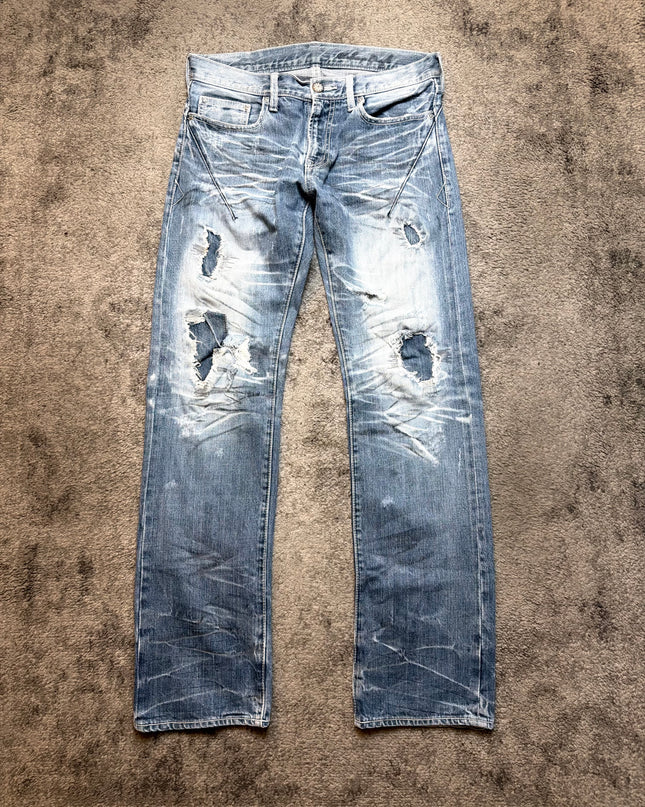 URBAN CRAFT "SHATTERED SKY" DENIM