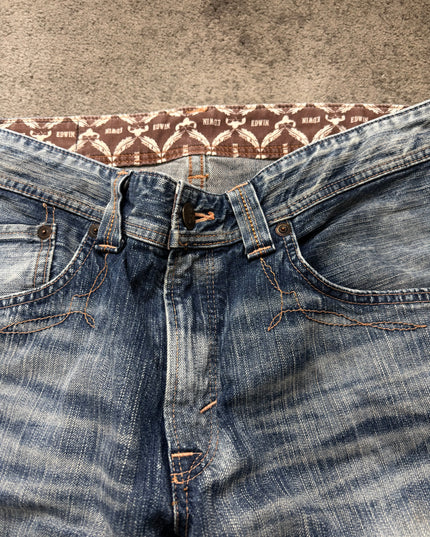 EDWIN "GHOST FADE FLARE" DENIM