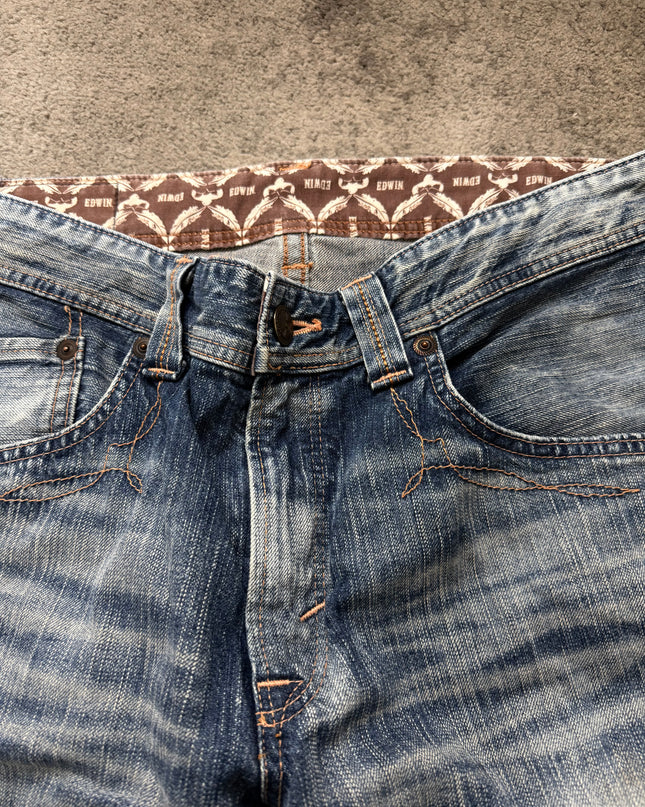 EDWIN "GHOST FADE FLARE" DENIM