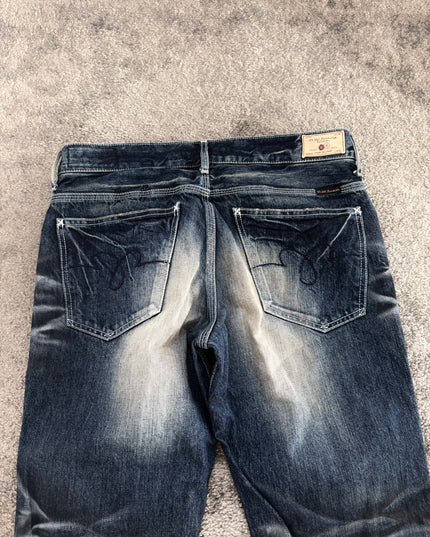 BLUE WAY "SHADOW FADE" DENIM