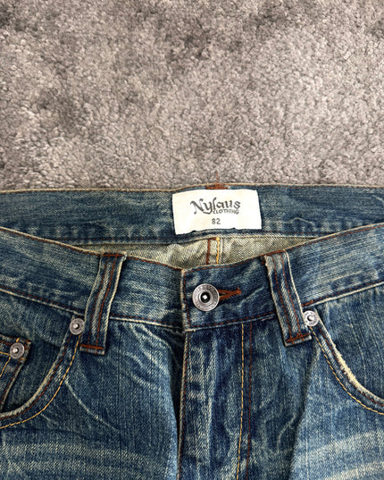 NYLAUS "SHATTERED SCRIPT" DENIM (S-M)