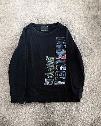 THIRTEEN JAPAN "GRAPHIC CORE" SWEATER (S)