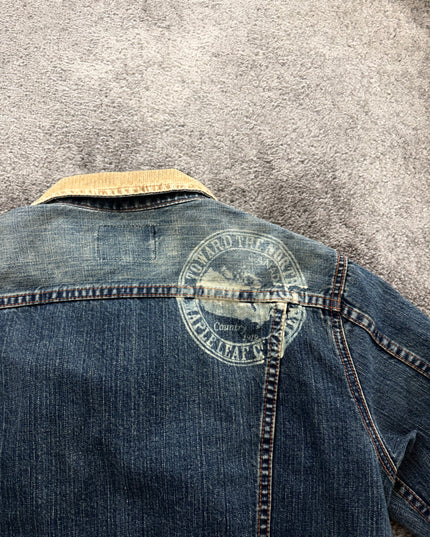 TAKEO KIKUCHI "HUDSON WORKER" DENIM JACKET (S-M)