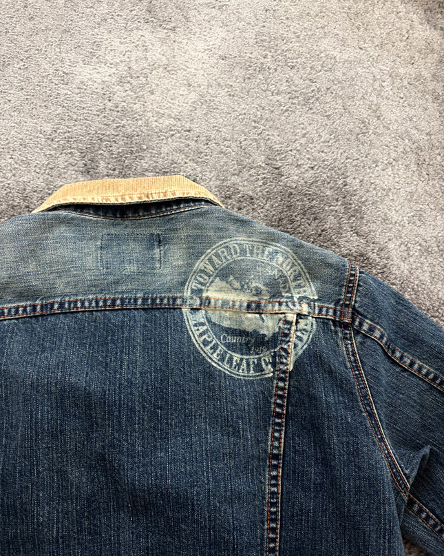 TAKEO KIKUCHI "HUDSON WORKER" DENIM JACKET (S-M)