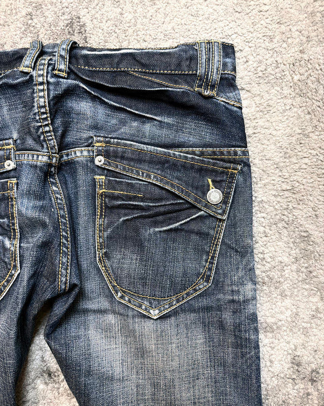MICHEL KLEIN "SHADOWFLARE" DENIM