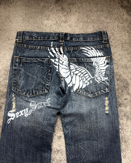 K.U.I "FRACTURED SILENCE" DENIM