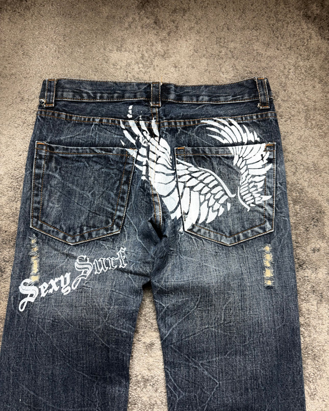 K.U.I "FRACTURED SILENCE" DENIM