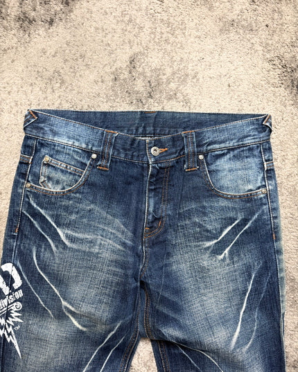 MCD "SILENT SLASH" DENIM