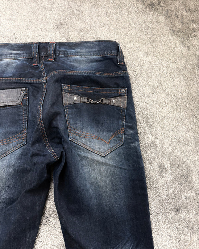 NICOLE CLUB "WHISKER CHAIN" DENIM (S-M)