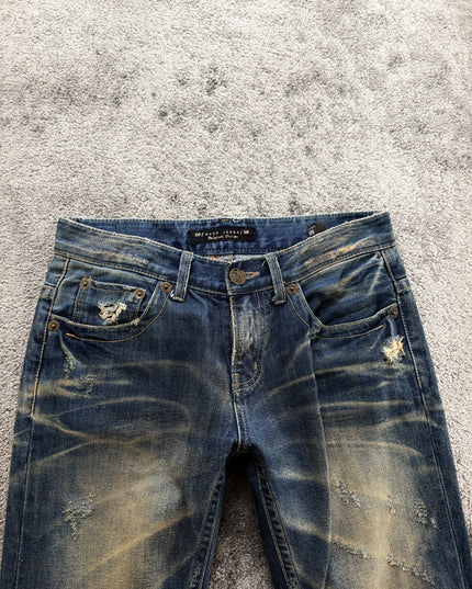 DPSR "SUNFADE DISTRESSED" DENIM (M)
