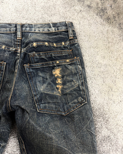 K.U.I "BEAUTIFUL DAMAGE" DENIM (S)