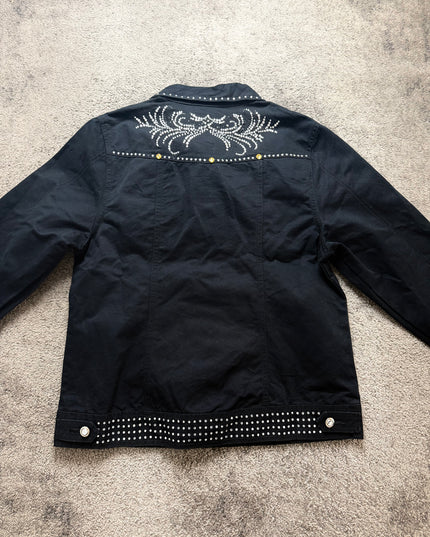 WRANGLER "MIDNIGHT STUD" DENIM JACKET