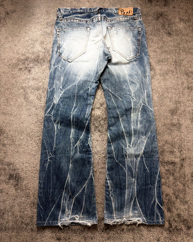 BLUE WAY "FADED VOLTAGE" DENIM