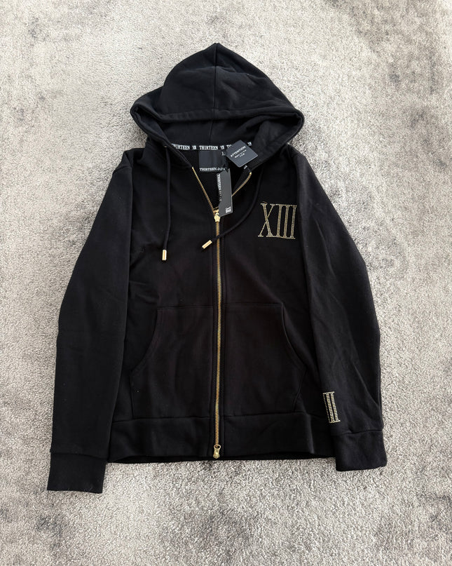 THIRTEEN JAPAN "XIII SHADOW" ZIP HOODIE (S)