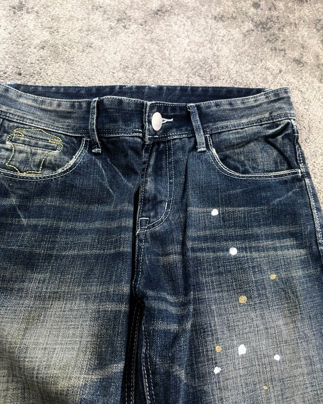 DINASSY "ATELIER SPLATTER" DENIM (S)