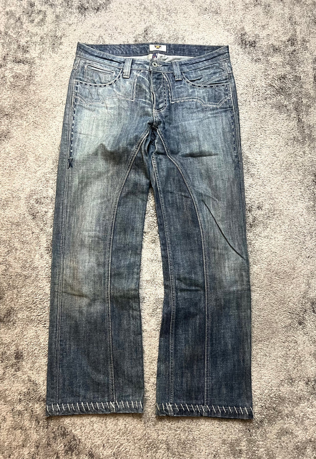 ANTIK "CROSS STITCH" DENIM