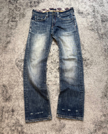 R.NEWBOLD "FADED DISCIPLINE" DENIM
