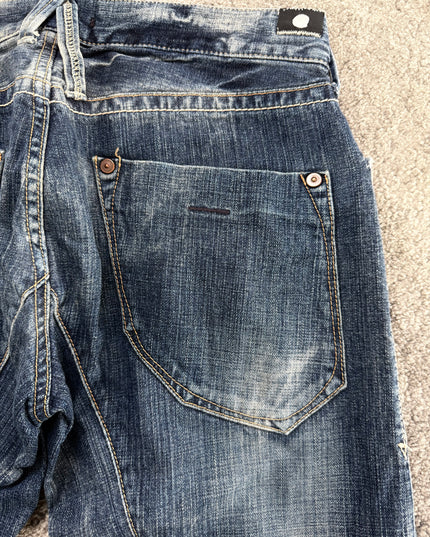 BLUE WAY "SHADOW WASH" DENIM