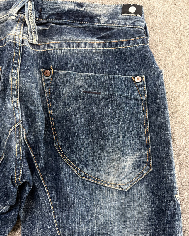 BLUE WAY "SHADOW WASH" DENIM (M)