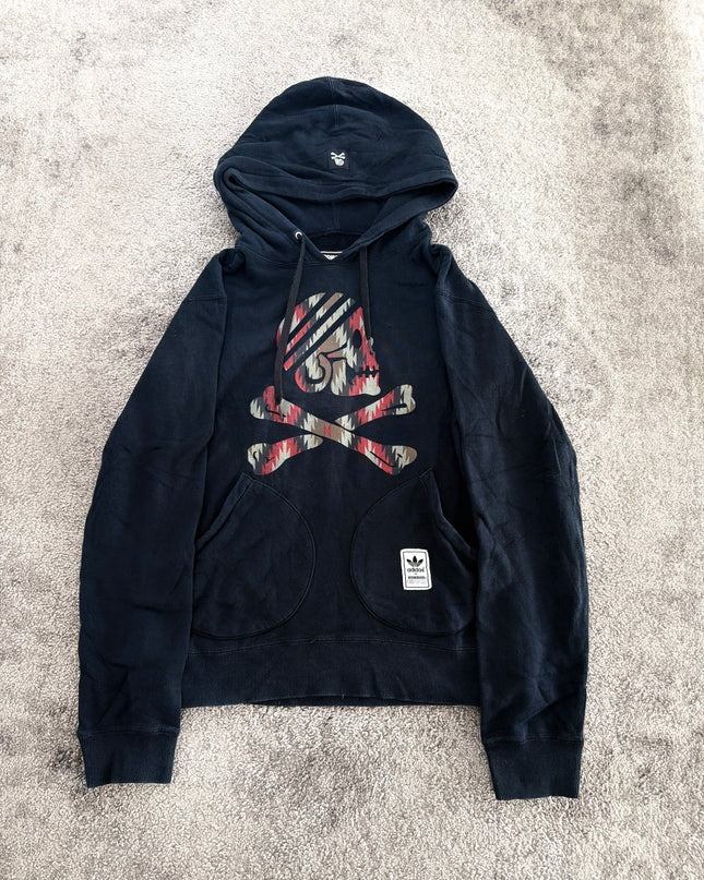 NEIGHBOURHOOD X ADIDAS "SKULL STRIKE" HOODIE (M)