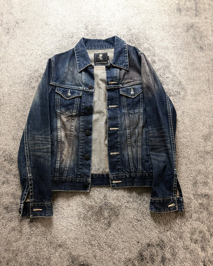 MURDER LICENSE "SHADOW FADE" DENIM JACKET
