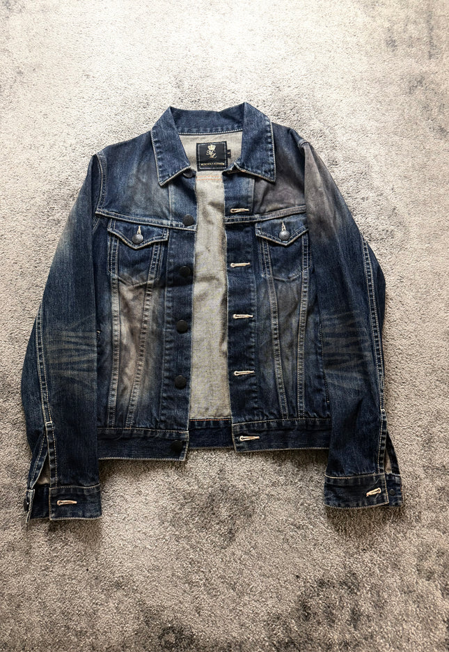 MURDER LICENSE "SHADOW FADE" DENIM JACKET
