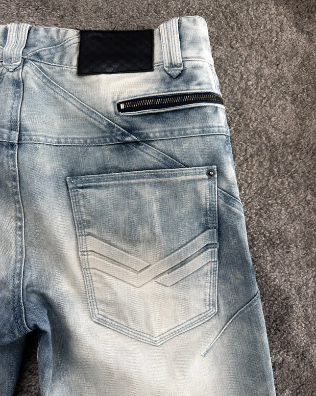 KARL KANI "ICE WASH WAVE" DENIM (M)