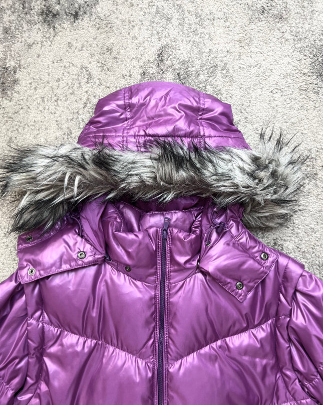 PREMIUM "PURPLE STATIC" PUFFER