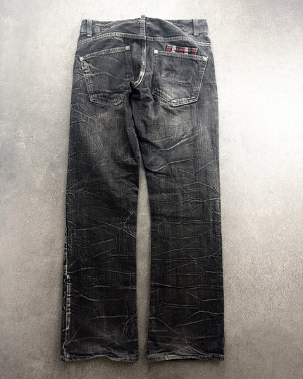 ROOT THREE "CRACKED SIGNAL" DENIM (S-M)