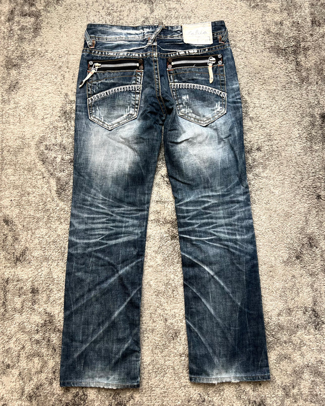 LOLITA "ZIP GLARE" DENIM