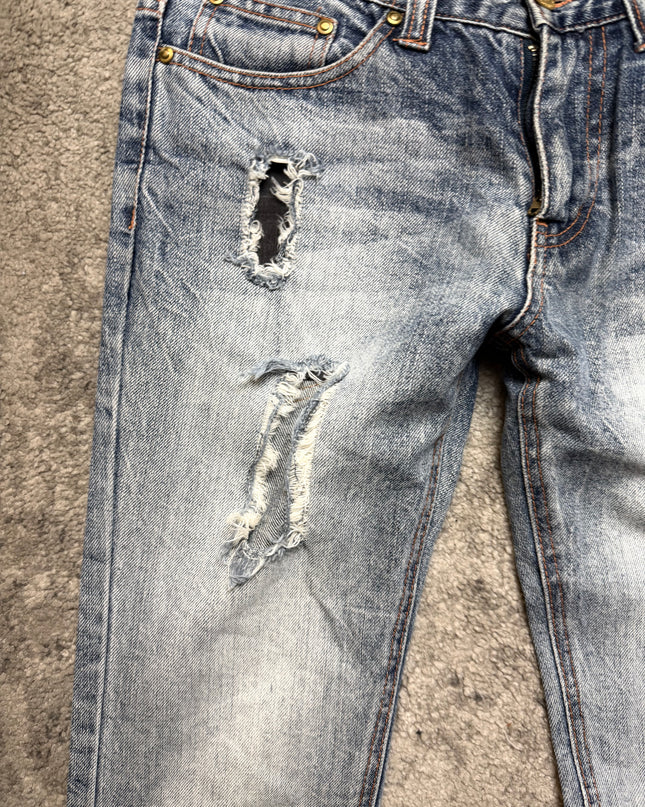 LOWBOX "GHOSTLIGHT CRASH" DENIM