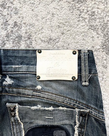 RED PEPPER MUDWASH DENIM 