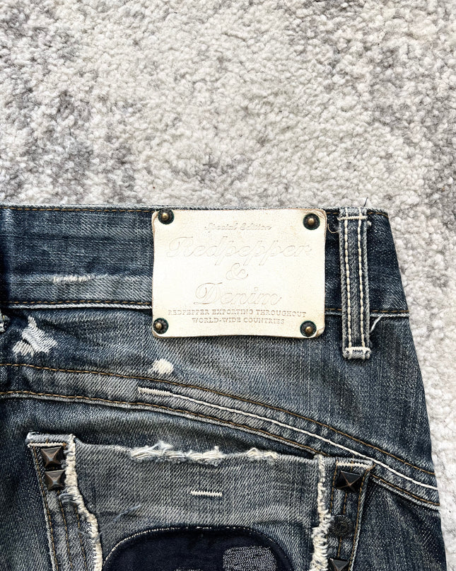 RED PEPPER MUDWASH DENIM 