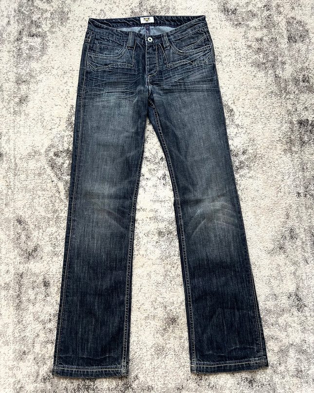 ANTIQUE STACKED DENIM 