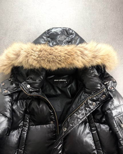URBAN COLLECTION "MIDNIGHT CHROME" PUFFER (M-L)